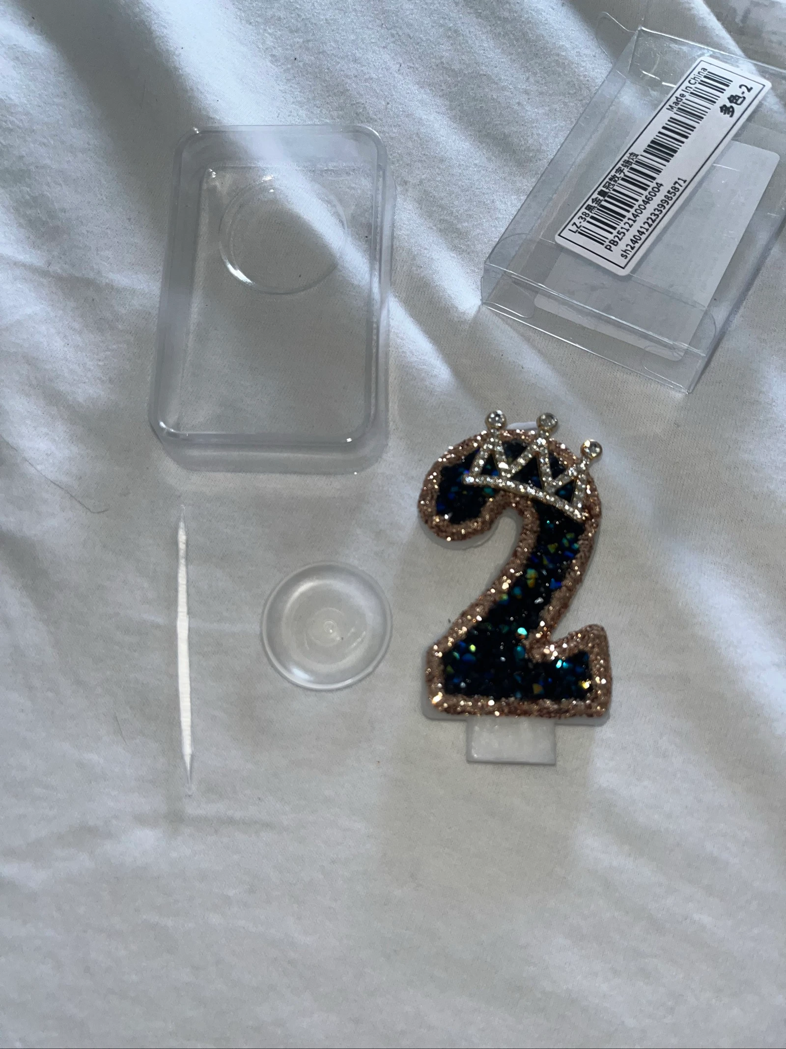 Bougie "2" - nova com etiqueta – photo 9